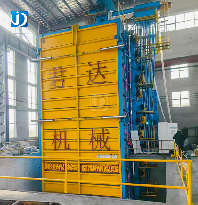 shot blast cleaning machine